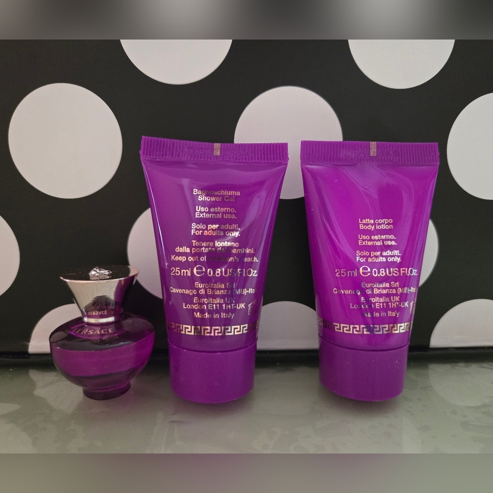✨️Versace Dylan Purple Set✨️ - Picture 2 of 2